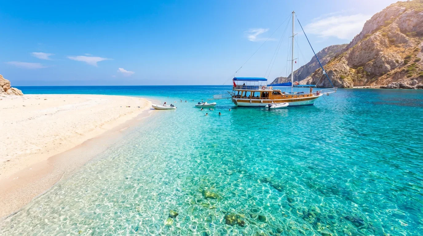 Antalya Çıkışlı Suluada Tekne Turu - Galeri Fotoğrafı 5